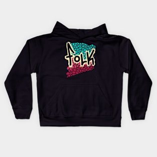 Folk vintage Kids Hoodie